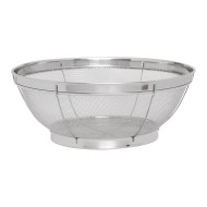 Escorredor de Arroz 21,5cm Multiuso de Aço Inox